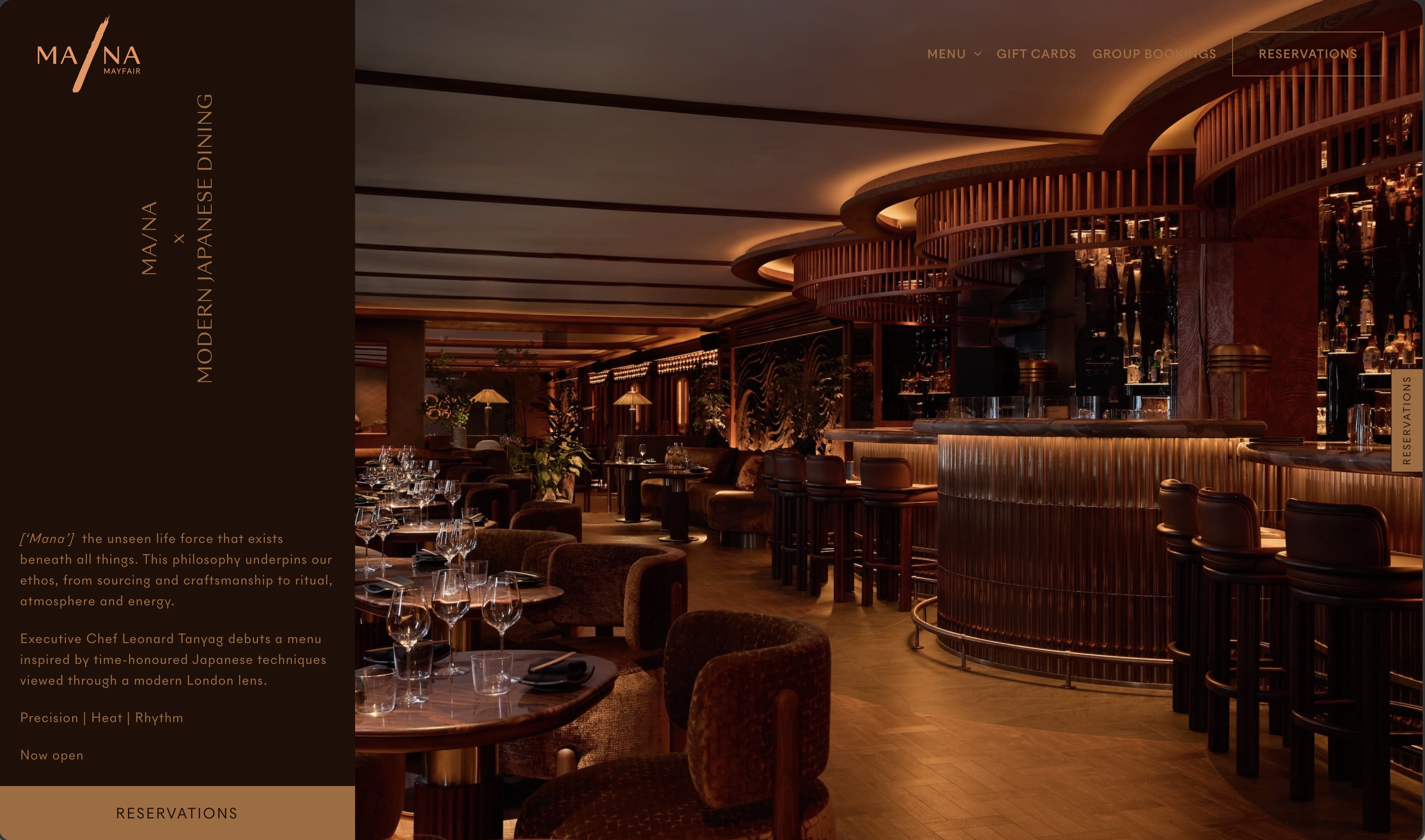 MA/NA Restaurants — Kinsta, WordPress, Custom Theme